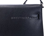 Hermès Black Chèvre Chamkila Kelly Elan Palladium PHW Bag KOS