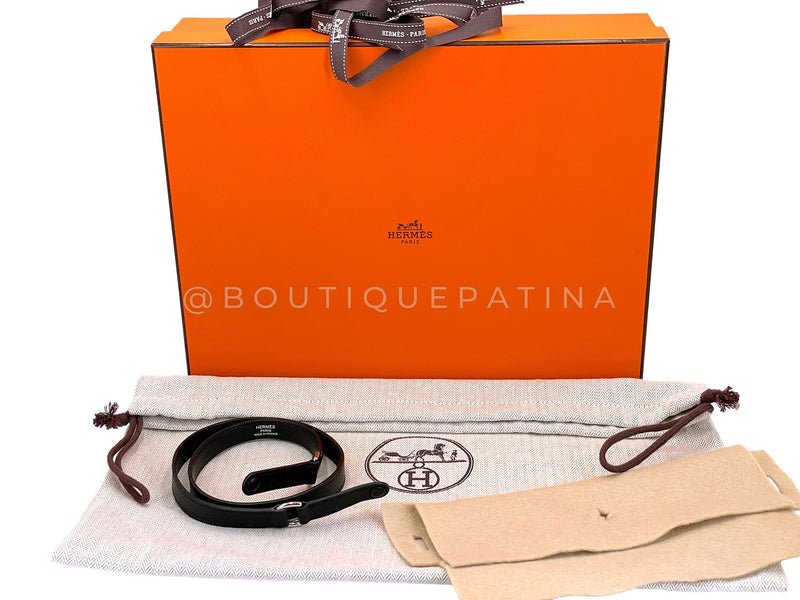 Hermès Black Chèvre Chamkila Kelly Elan Palladium PHW Bag KOS