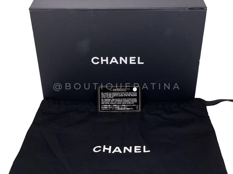 Chanel 2014 Black Westminster Pearl Braided Flap Bag GHW 523