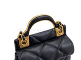 Chanel 2021 Lady Handle Micro MIni Flap Bag Crossbody