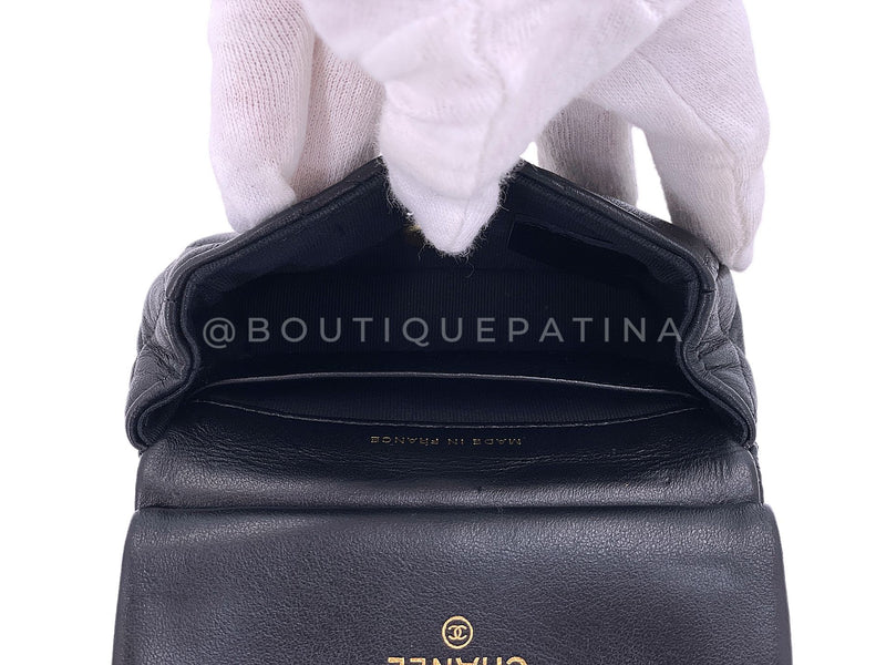 Chanel 2021 Lady Handle Micro MIni Flap Bag Crossbody