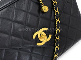 Chanel 1994 Black Vintage Caviar Maxi Giant Flap Classic Camera Bag 24k GHW OIY