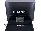 Chanel 2004 Vintage Black Caviar Medium Classic Double Flap Bag 24k GHW D3R