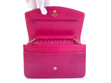 Chanel 2000 Vintage Fuchsia Pink Caviar Timeless Classic Wallet on Chain WOC Bag 24k GHW     ACG
