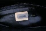 Chanel 1987 Vintage Black Giant Logo Mini Flap Bag 24k GHW C8Z
