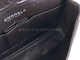 Chanel 2007 Vintage Dark Brown Caviar Medium Classic Double Flap Bag SHW  FSI
