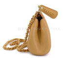 Chanel 1997 Vintage Beige Caviar Crossbody Mini Pouch Bag 24k GHW STT