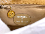 Chanel 1997 Vintage Beige Caviar Crossbody Mini Pouch Bag 24k GHW STT