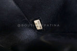 Chanel 2001 Vintage Black Caviar Small Classic Double Flap Bag 24k GHW  9TI