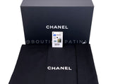 Chanel 2017 Gold Python Black Suede Medium Classic Double Flap Bag GHW S2O