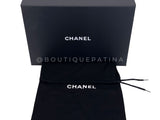 Chanel 2019 Black Shiny Lizard Golden Class WOC Wallet on Chain Flap Bag RHW HK5