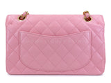 Chanel 2006 Vintage Sakura Pink Small Classic Double Flap Bag 24k GHW 2ER