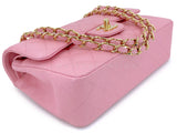 Chanel 2006 Vintage Sakura Pink Small Classic Double Flap Bag 24k GHW 2ER