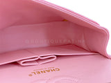 Chanel 2006 Vintage Sakura Pink Small Classic Double Flap Bag 24k GHW 2ER
