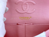 Chanel 2006 Vintage Sakura Pink Small Classic Double Flap Bag 24k GHW 2ER