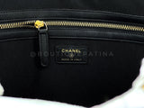 Chanel 19A Egypt Paris-New York Crocodile Print Gold Clutch Bag O Case Large OJJ