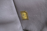 Chanel Pewter-Gold Textured Patent Rectangular Mini Flap Bag RHW ND9