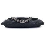 Chanel Black Caviar Half Moon Wallet on Chain WOC SHW F2A