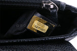 Chanel Black Caviar Half Moon Wallet on Chain WOC SHW F2A