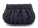 Chanel Black Mini Chain Around Flap Crossbody Messenger Bag SHW SSV