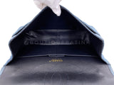 Chanel 2012 Blue Denim 2.55 Reissue 227 Flap Bag GHW 706