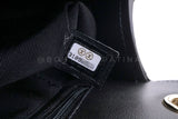 Chanel Straw Raffia Medium Urban Jungle Classic Flap Bag Black Beige GHW 175