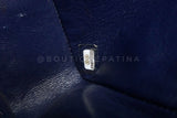 Chanel 20C Dark Navy Blue Medium Caviar Classic Double Flap Bag GHW KE2