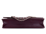 Chanel Burgundy Caviar Timeless Wallet on Chain WOC Flap Bag SHW 6C7