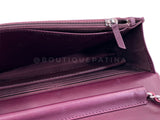 Chanel Burgundy Caviar Timeless Wallet on Chain WOC Flap Bag SHW 6C7