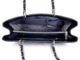 Chanel 2011 Black Caviar XL GST Grand Shopper Shopping Tote Bag SHW     2VM