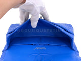 Chanel 16C Blue Roi Cobalt Caviar Medium Classic Double Flap Bag RHW CAD