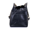 Chanel 2003 Vintage Black Caviar Supermodel Weekender XXL GST Travel Tote Bag 501