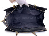Chanel 2003 Vintage Black Caviar Supermodel Weekender XXL GST Travel Tote Bag 501