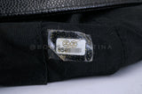 Chanel 2003 Vintage Black Caviar Supermodel Weekender XXL GST Travel Tote Bag 501