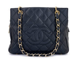 Chanel Black Caviar Petite Timeless Tote PTT Bag GHW R0W