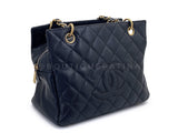 Chanel Black Caviar Petite Timeless Tote PTT Bag GHW R0W