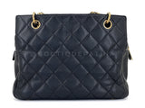 Chanel Black Caviar Petite Timeless Tote PTT Bag GHW R0W