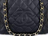 Chanel Black Caviar Petite Timeless Tote PTT Bag GHW R0W