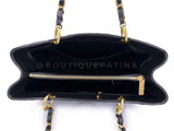 Chanel Black Caviar Grand Shopper Tote GST Bag GHW  SXC