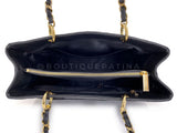 Pristine Chanel Black Caviar Grand Shopper Tote GST Bag GHW  SXC