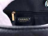 Pristine Chanel Black Caviar Grand Shopper Tote GST Bag GHW  SXC