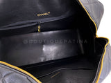 Chanel 92A Vintage Runway Weekender Quilted Bowler Bag 24k GHW KLK