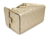 Chanel Metallic Gold Caviar 25 Small Hobo Tote Bag Small GHW 44G