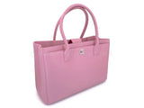 Chanel Large Pink Executive Cerf Shopper Tote Bag SHW IJU