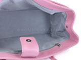 Chanel Large Pink Executive Cerf Shopper Tote Bag SHW IJU