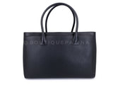 Pristine Chanel Large Black Executive Cerf Shopper Tote Bag GHW YUP