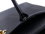 Pristine Chanel Large Black Executive Cerf Shopper Tote Bag GHW YUP