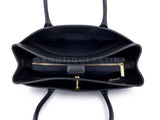 Pristine Chanel Large Black Executive Cerf Shopper Tote Bag GHW YUP