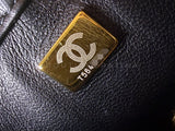 Chanel 24C Black Disco Sequin Paris LA Rectangular Mini Flap Bag GHW YFY