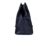 Chanel 1990s Vintage Black Quilted Supermodel XL Weekender Tote Bag 24k GHW WR2